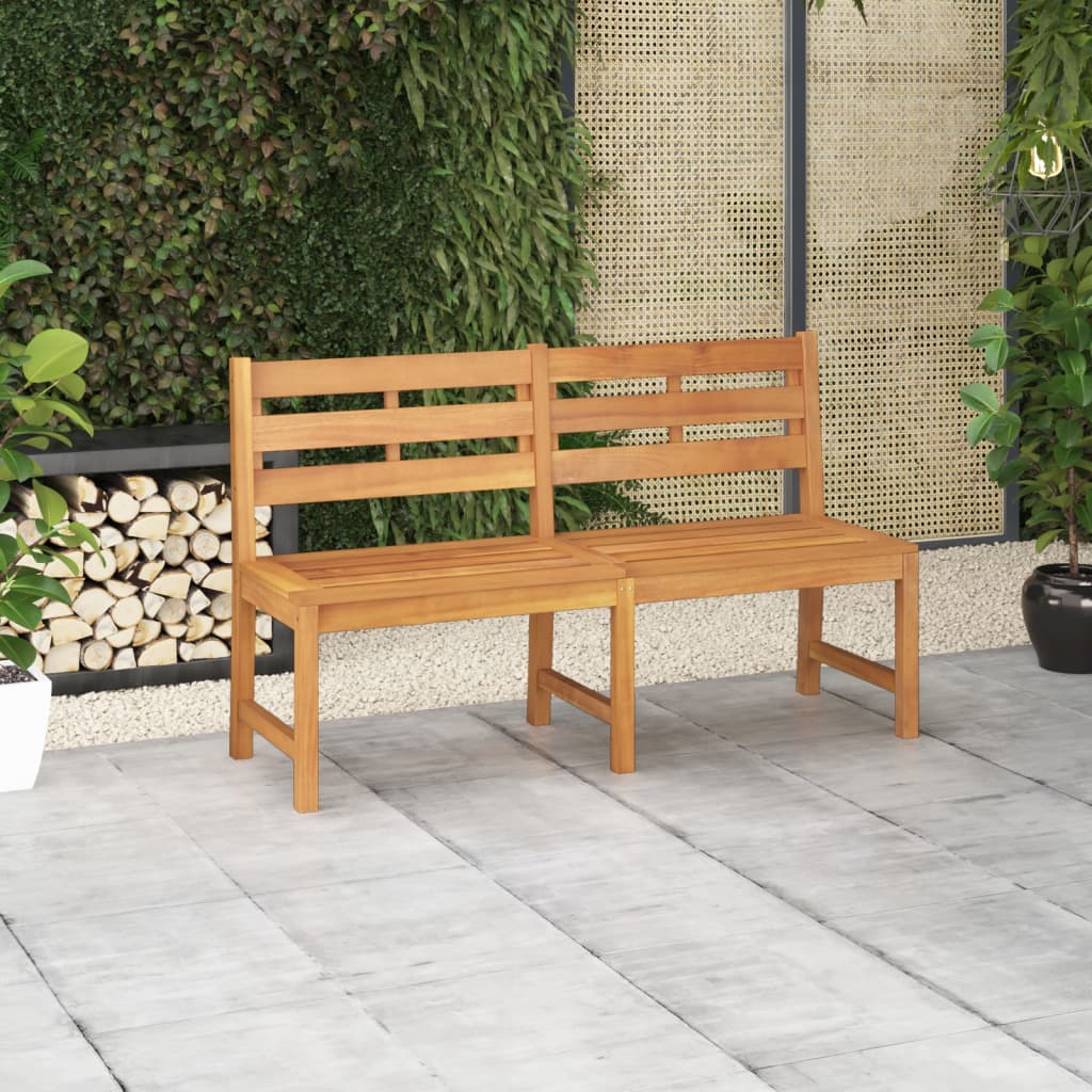 Garden Bench 180 Cm Solid Teak Wood