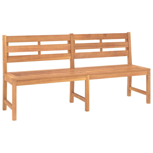 Garden Bench 180 Cm Solid Teak Wood