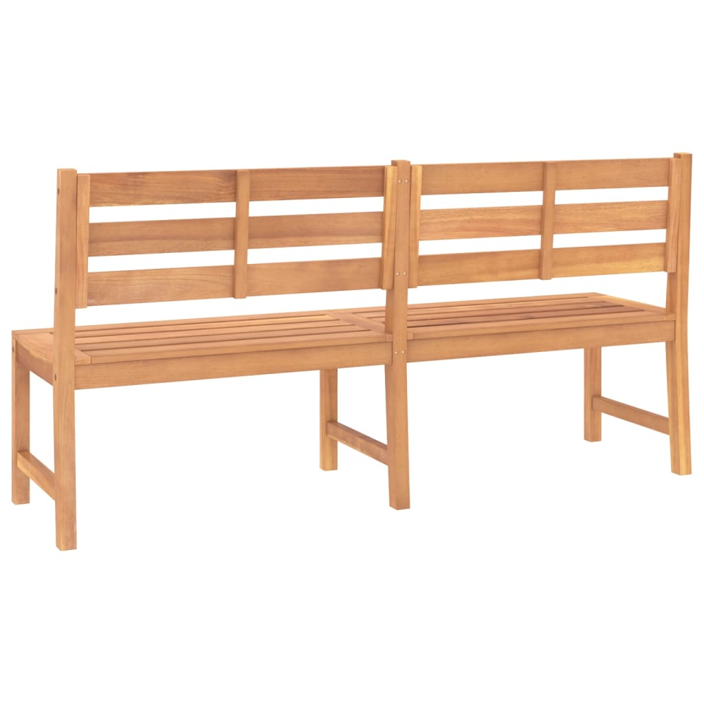 Garden Bench 180 Cm Solid Teak Wood
