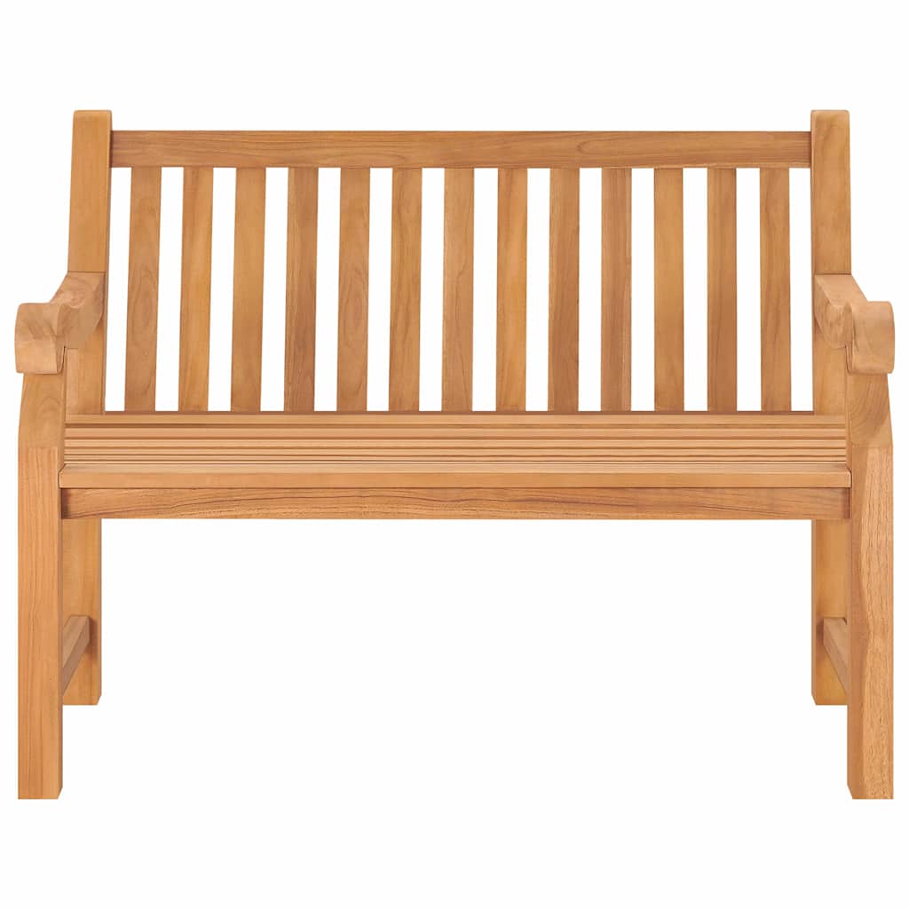 Outdoor Bench 150cm Solid Teak Garden Patio Park Seat Wooden Furniture 150 x 69
