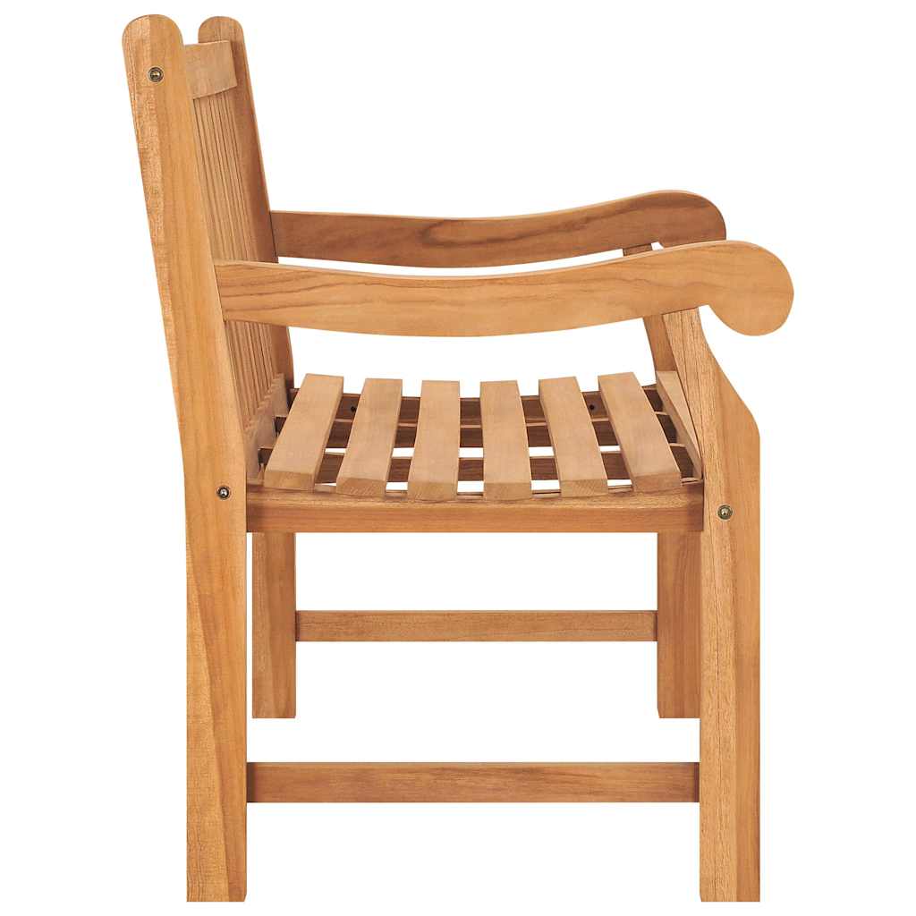 Outdoor Bench 150cm Solid Teak Garden Patio Park Seat Wooden Furniture 150 x 69