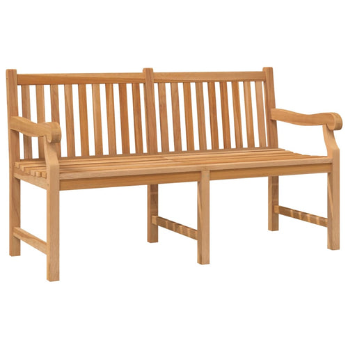 Garden Bench 150 Cm Solid Teak Wood