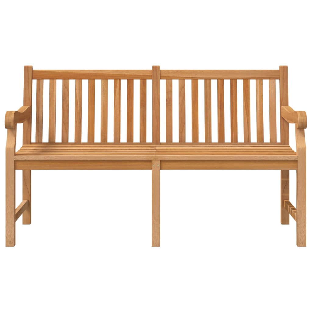 Garden Bench 150 Cm Solid Teak Wood