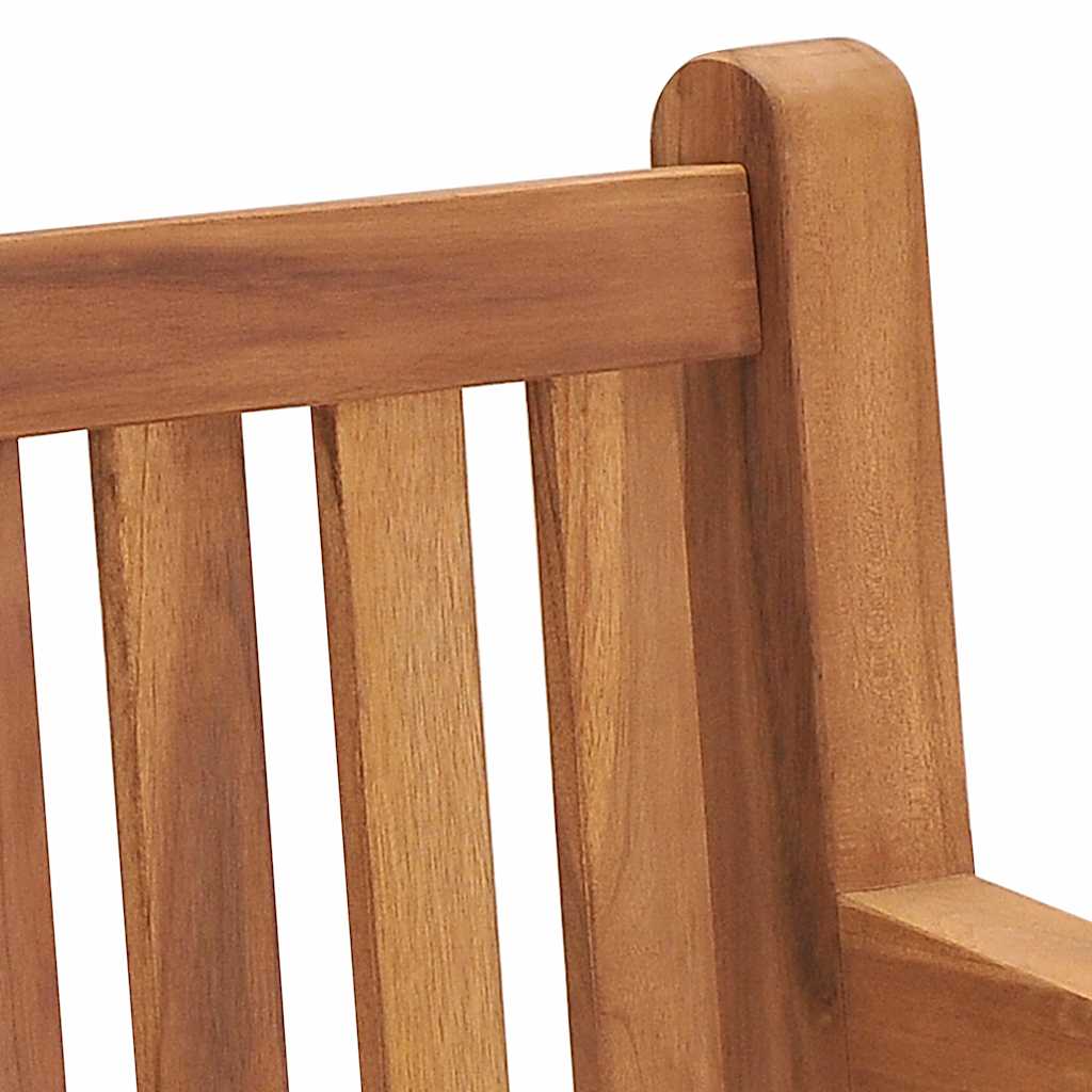 Outdoor Bench 150cm Solid Teak Garden Patio Park Seat Wooden Furniture 150 x 69