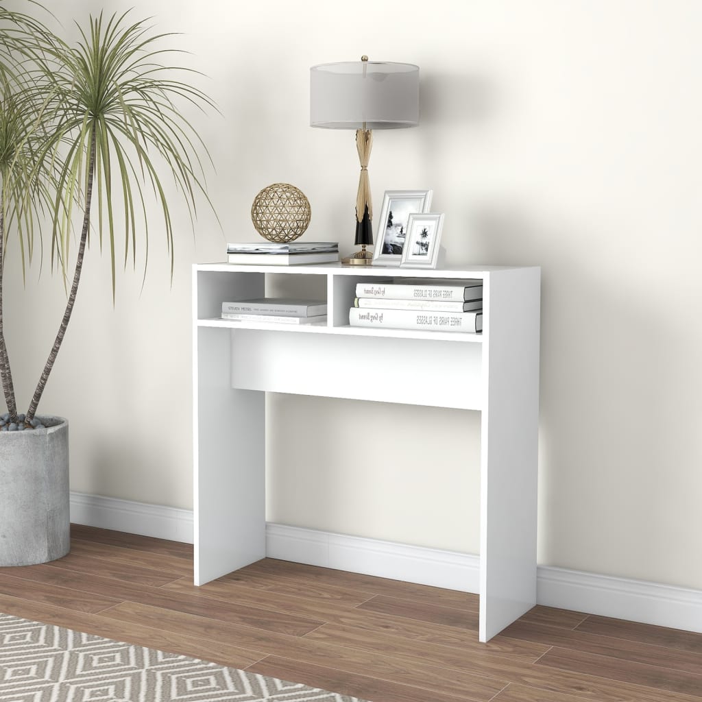 Console Table 78X30X80 Cm Engineered Wood