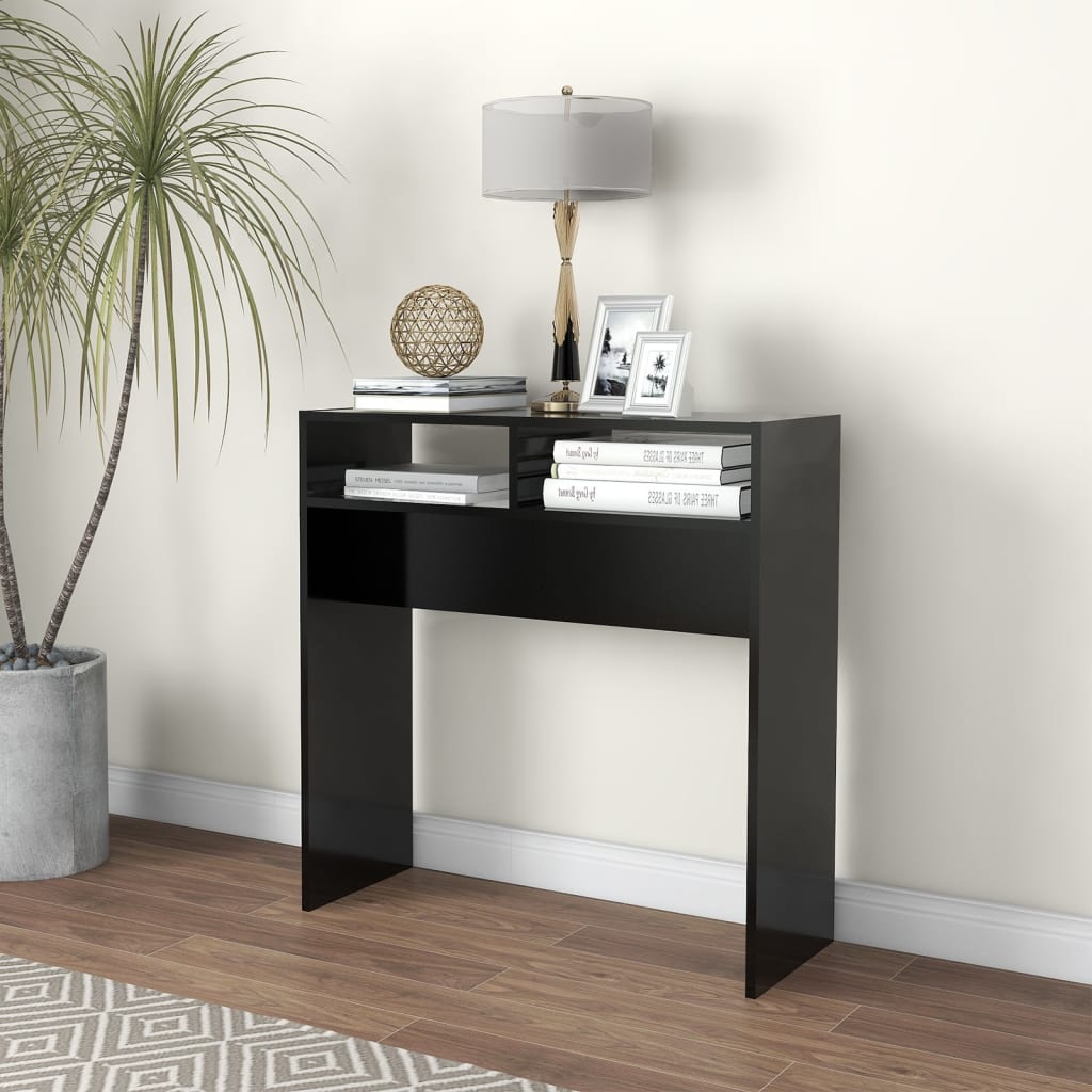 Console Table 78X30X80 Cm Engineered Wood