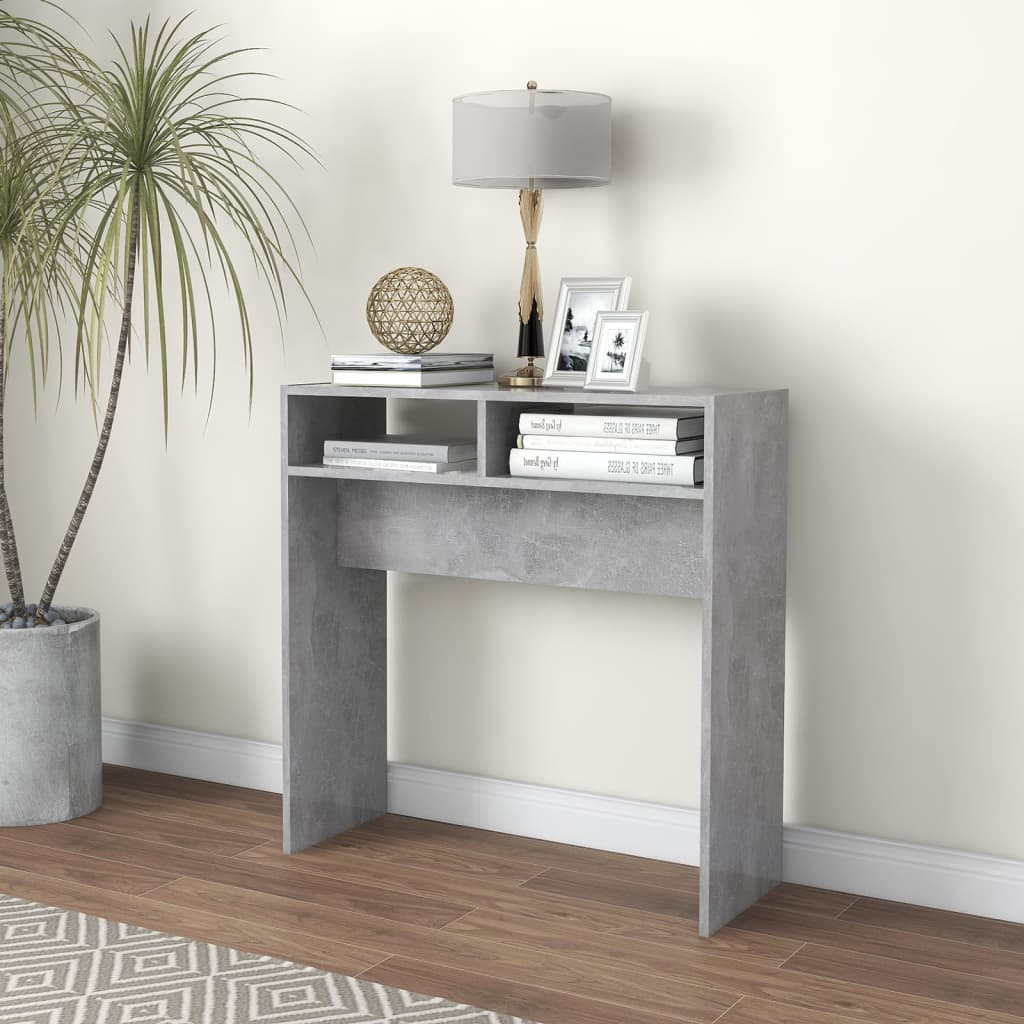 Console Table 78X30X80 Cm Engineered Wood
