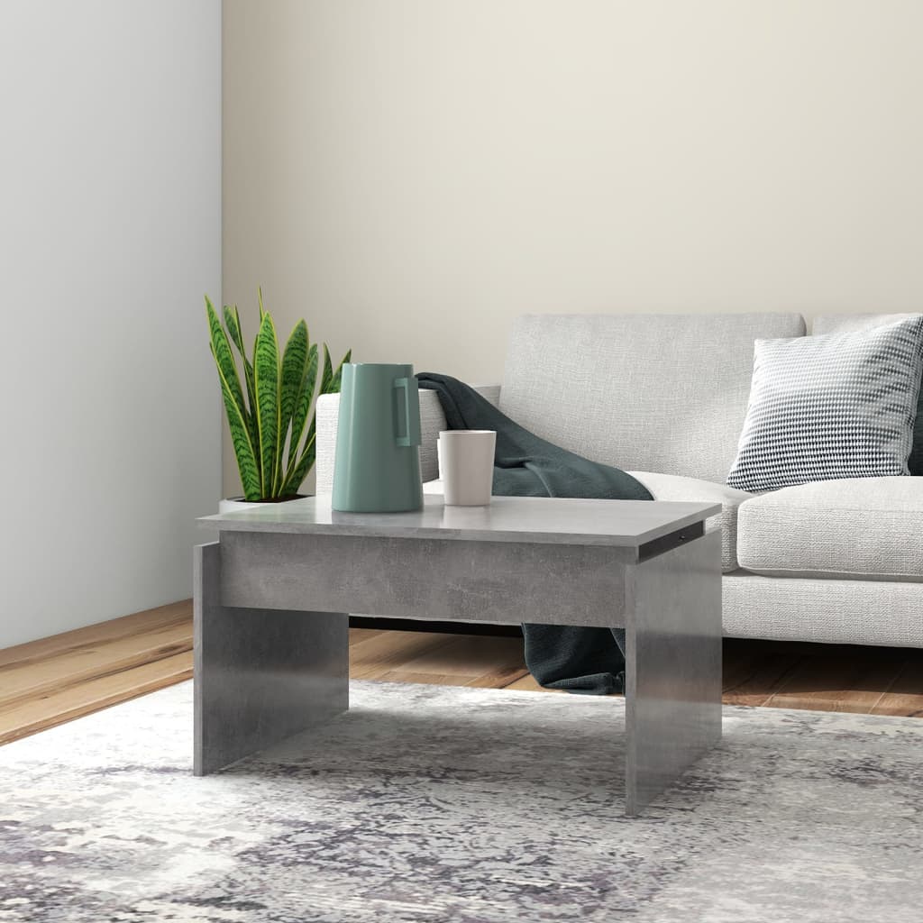 Coffee Table 68X50X38 Cm Engineered Wood