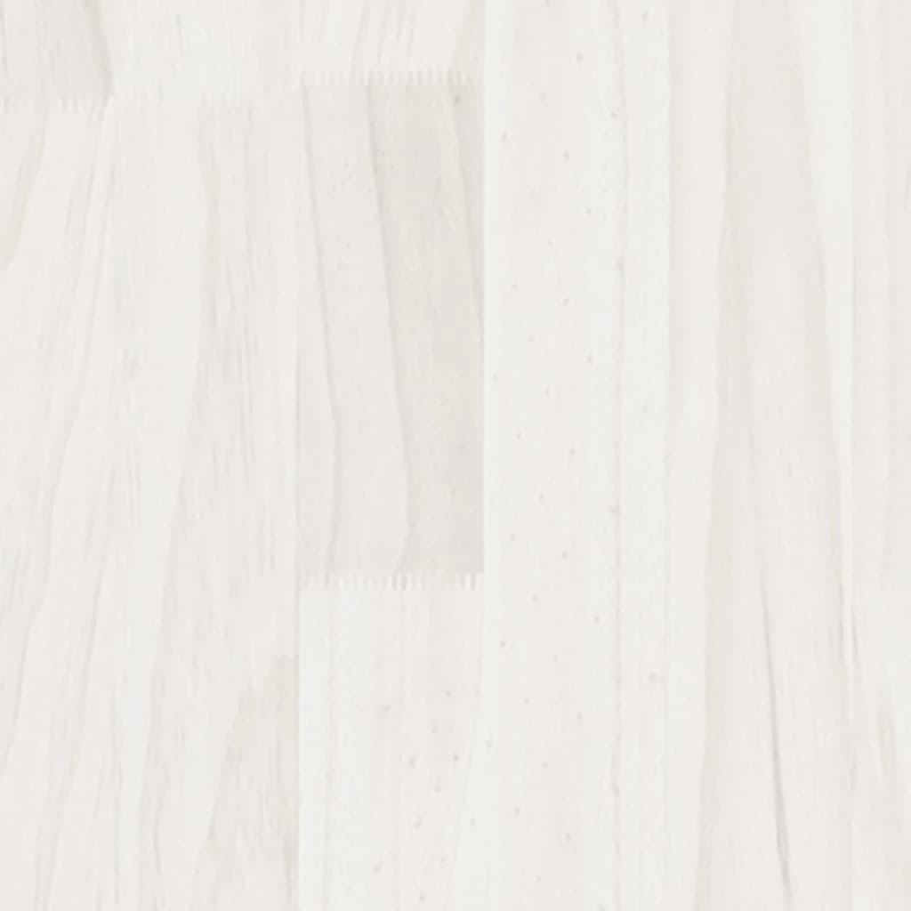 Coffee Table 50X50X33.5 Cm Solid Pinewood