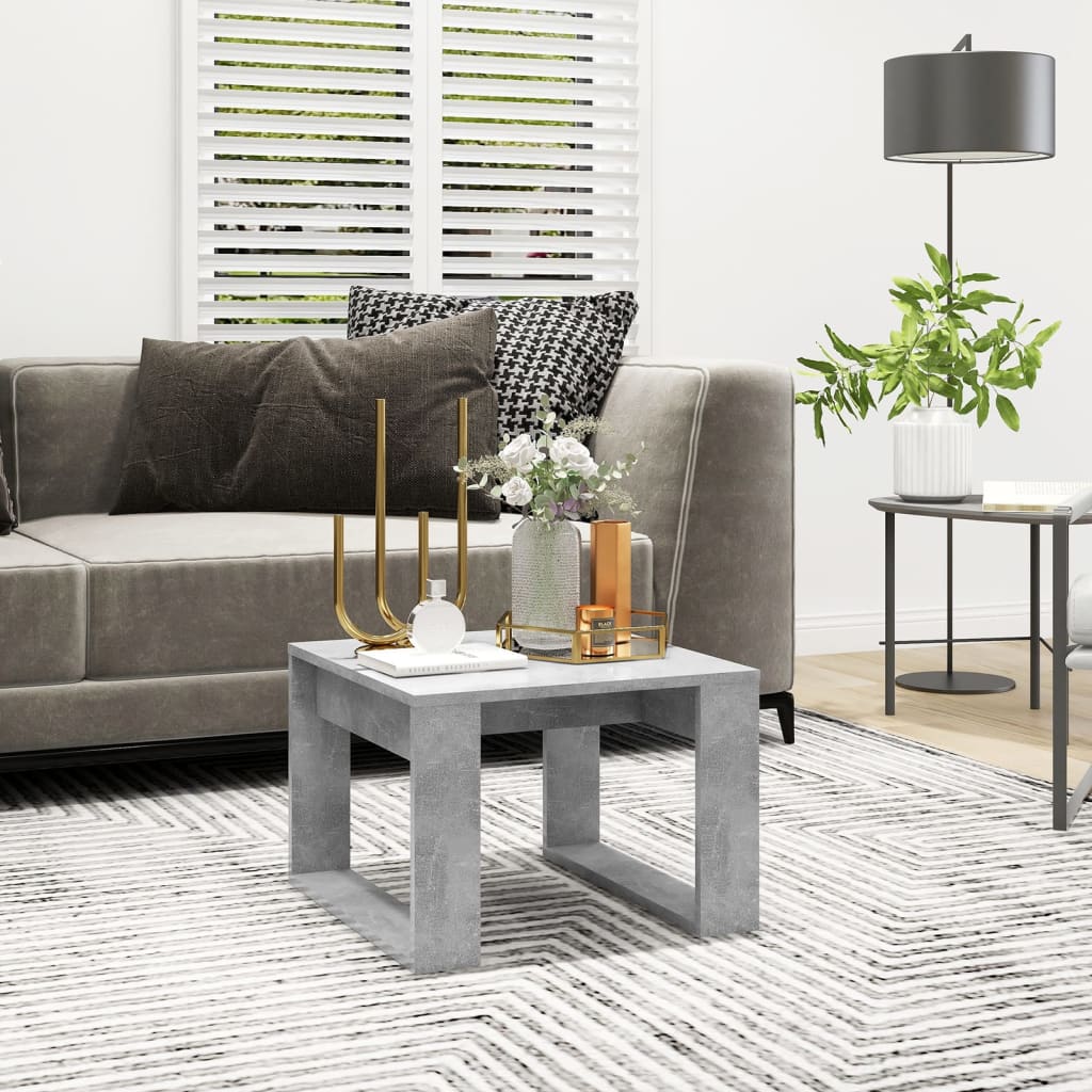 Coffee Table 100X100X35 Cm Engineered Wood