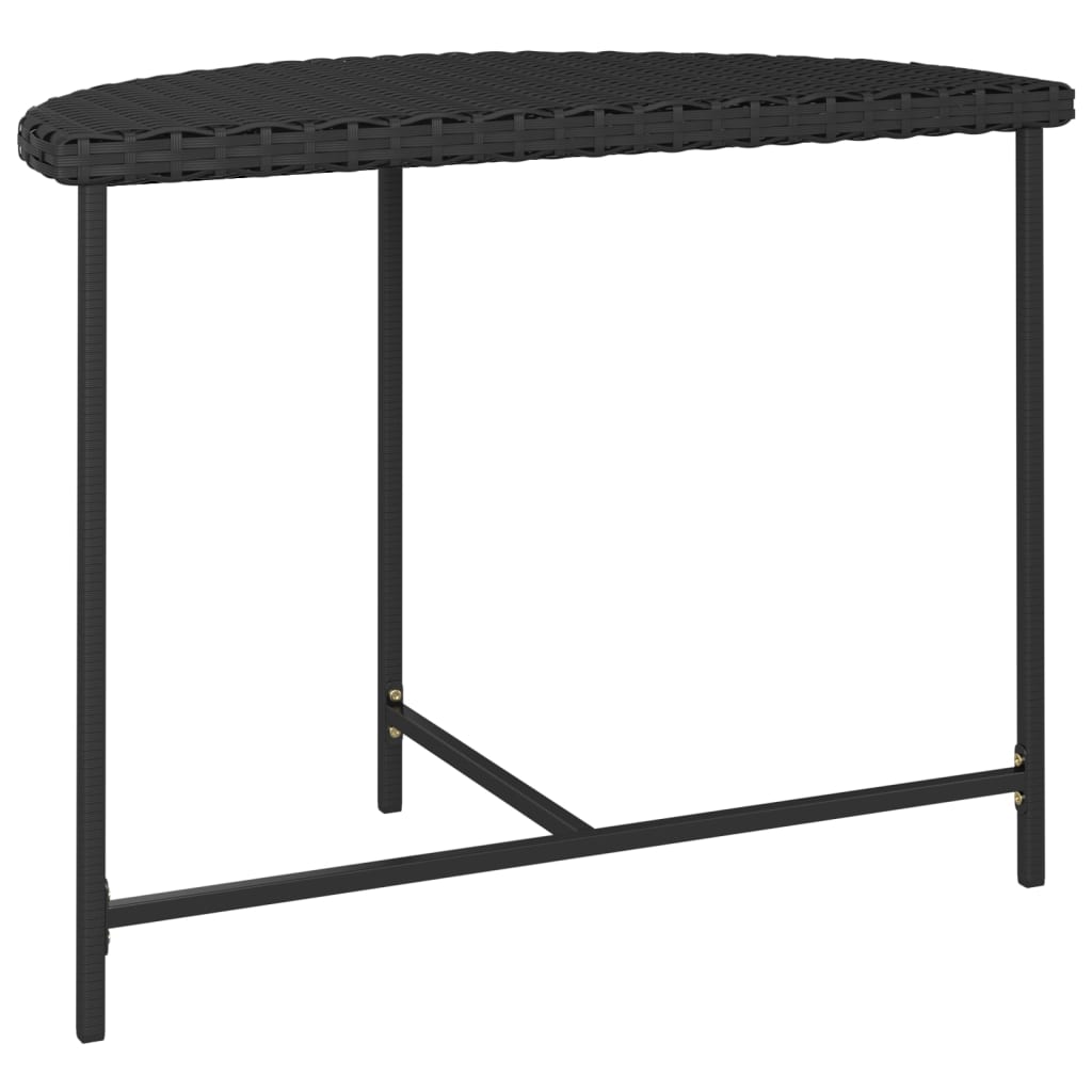 Garden Table Poly Rattan