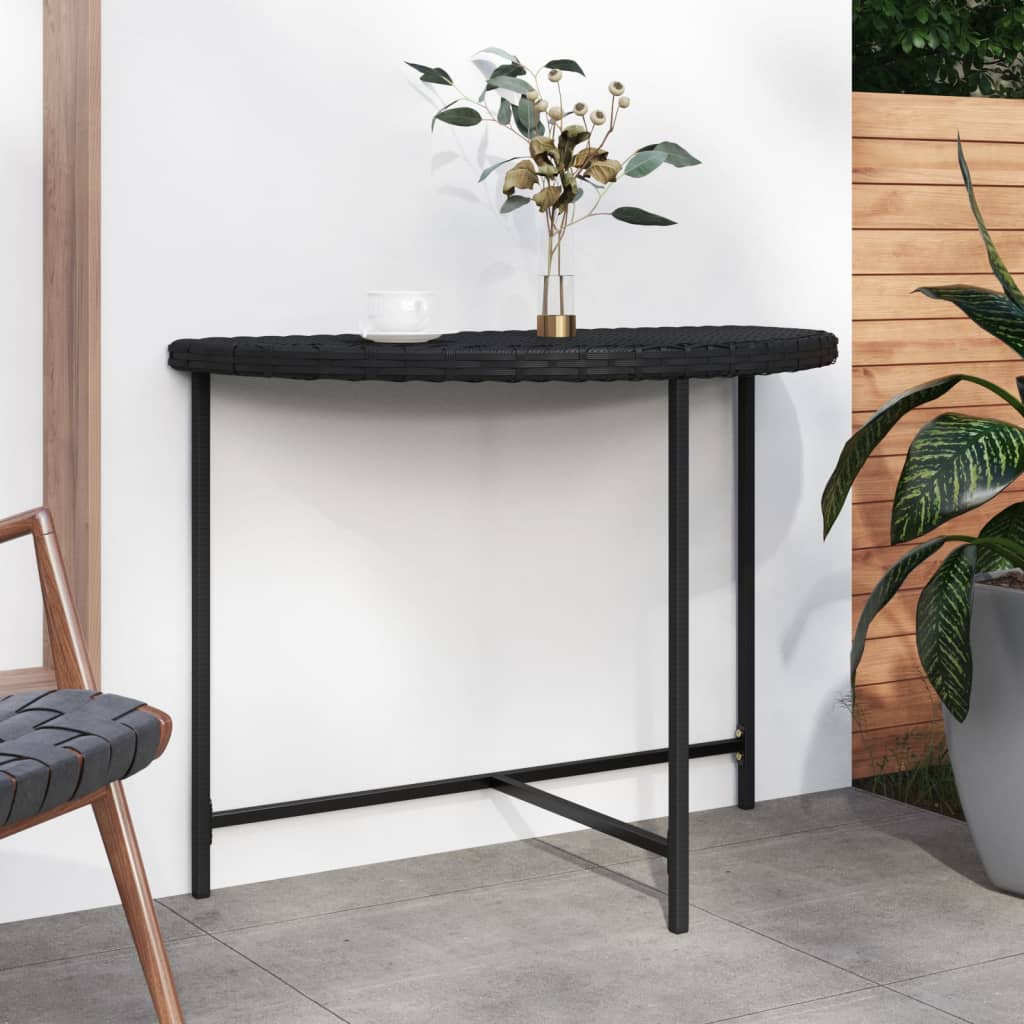 Garden Table Poly Rattan
