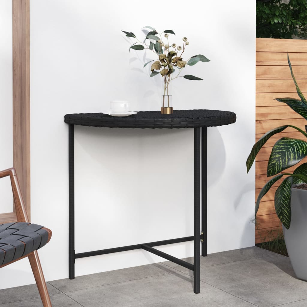 Garden Table Poly Rattan