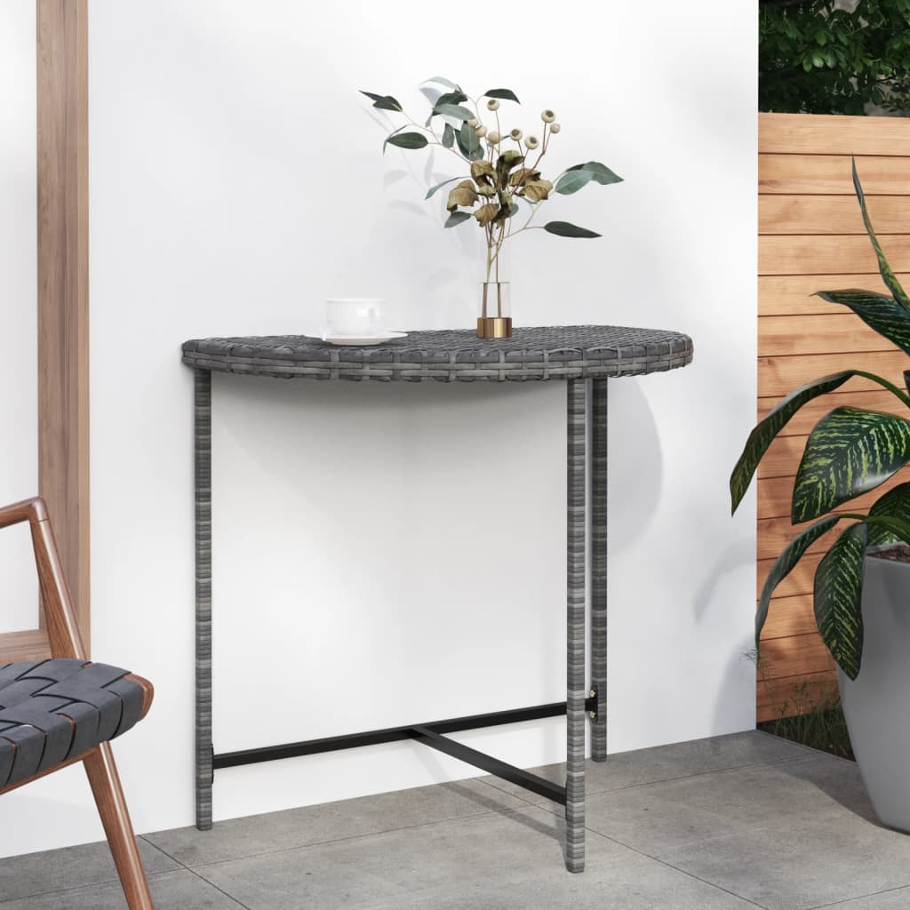 Garden Table Poly Rattan