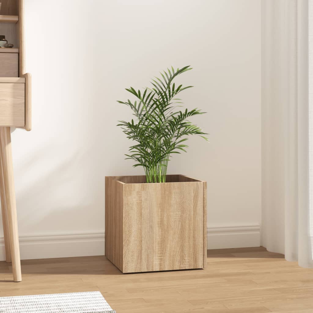 Planter Box 40X40X40 Cm Engineered Wood