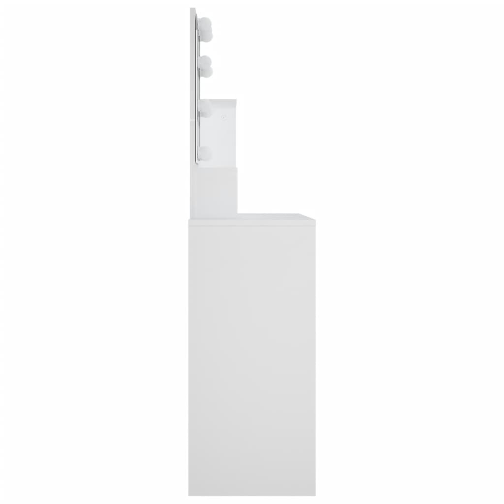 Dressing Table With Led 86.5X35X136 Cm