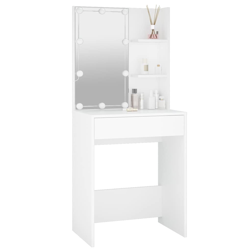 Dressing Table With LED 60X40X140 Cm
