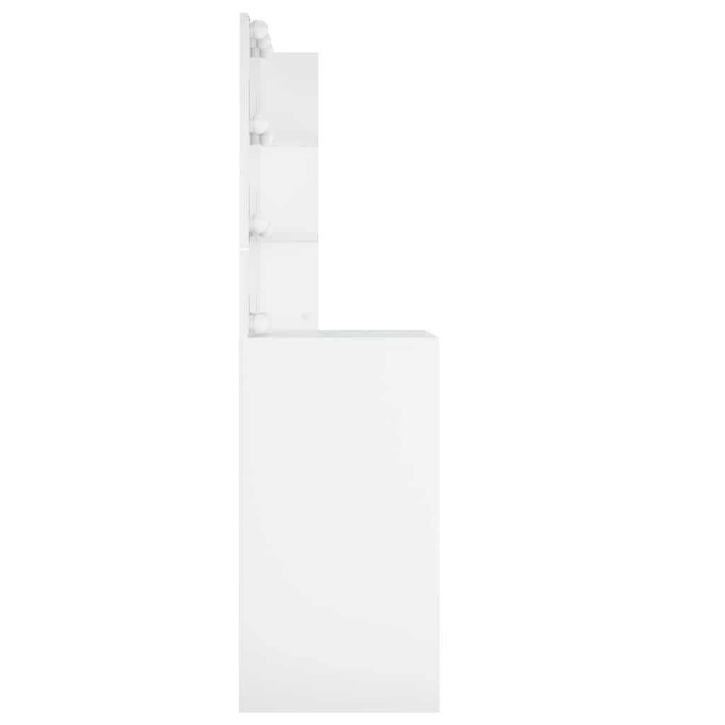 Dressing Table With LED 60X40X140 Cm