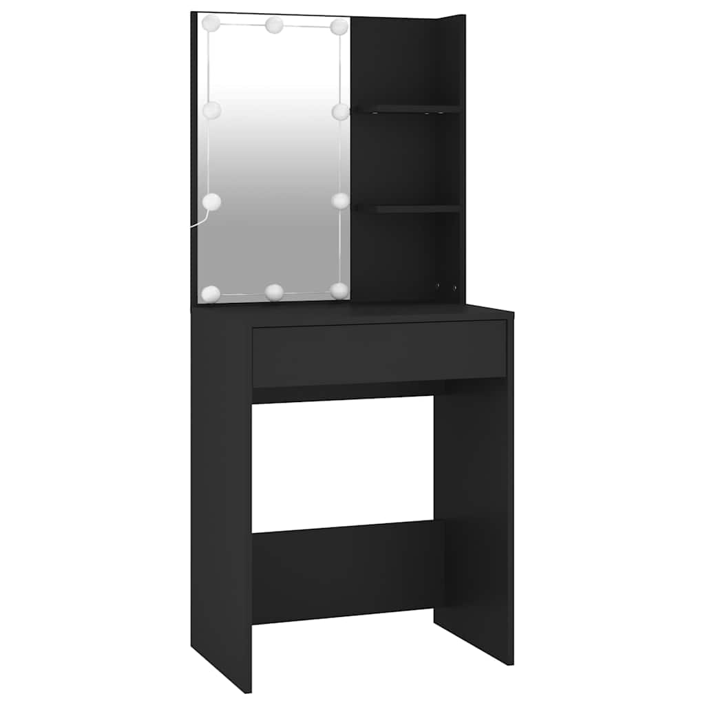 Dressing Table With LED 60X40X140 Cm