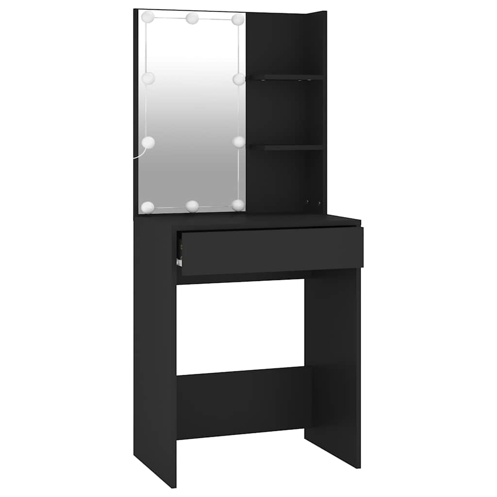 Dressing Table With LED 60X40X140 Cm