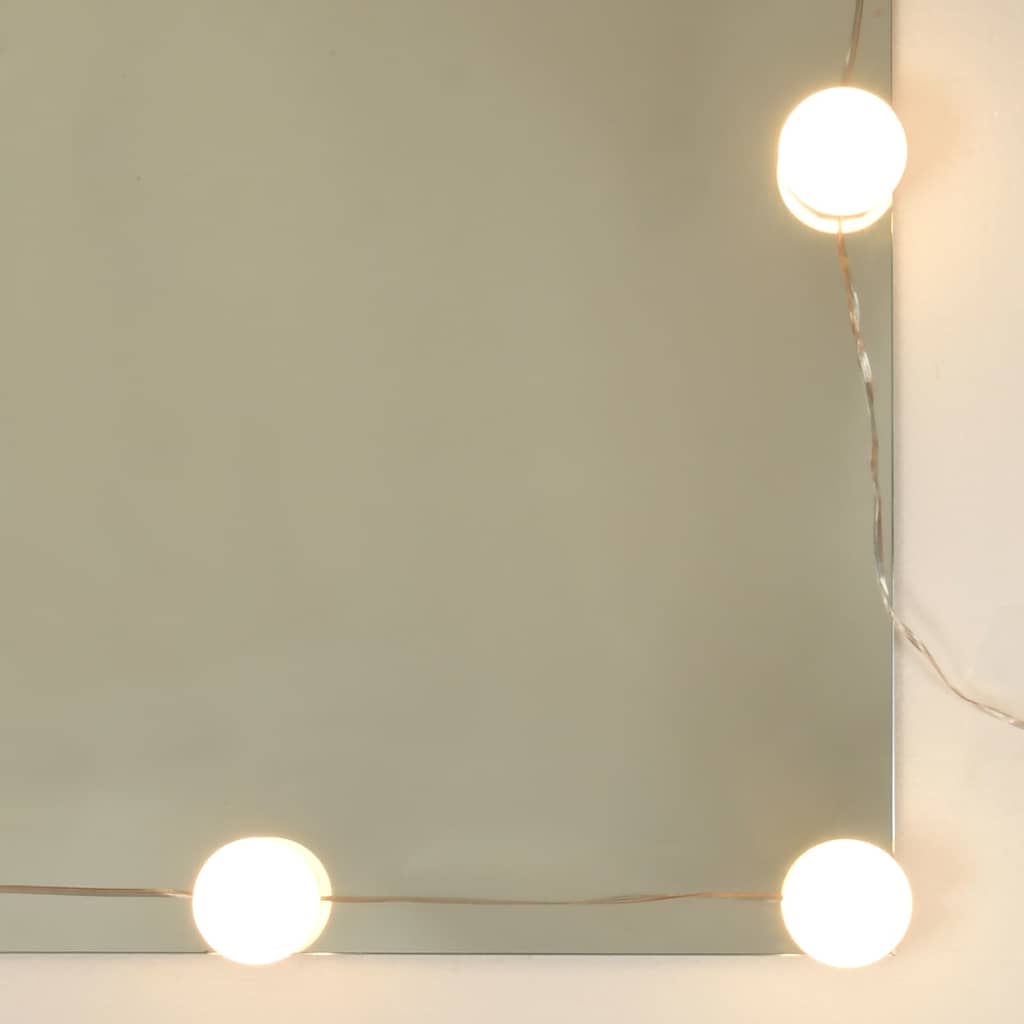 Dressing Table With LED 60X40X140 Cm