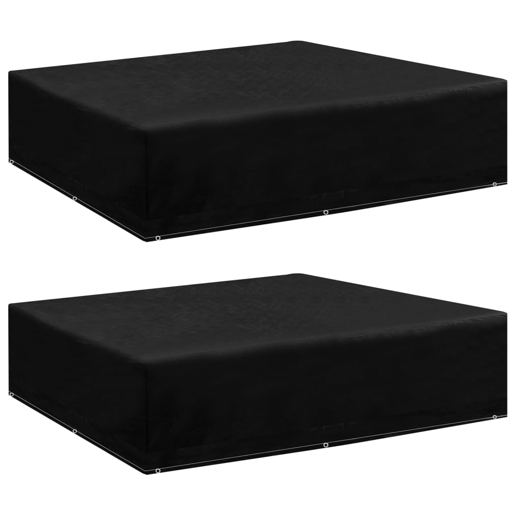 Garden Furniture Cover 4 Person Poly Rattan Set 8 Eyelets 113 X 113Cm