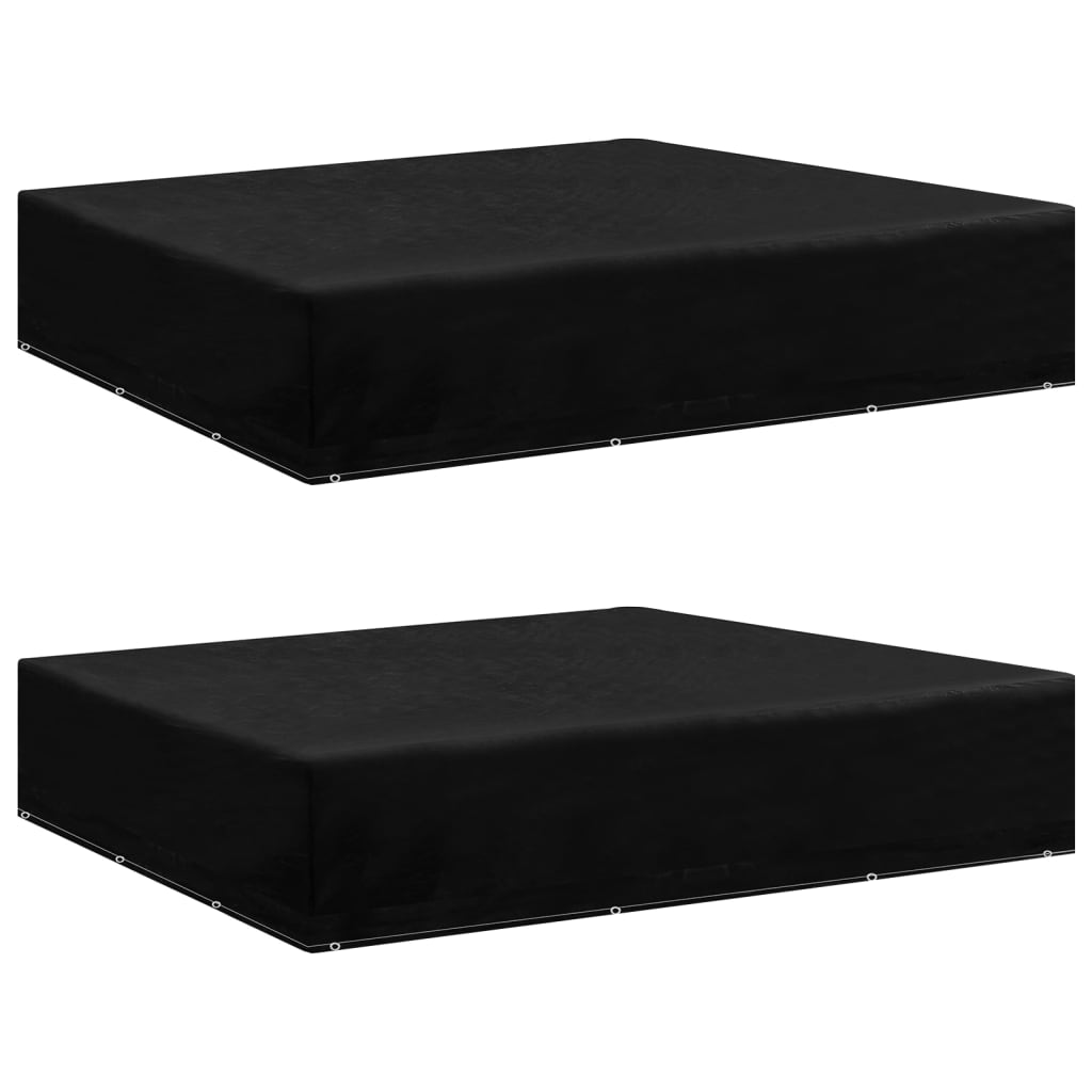 Garden Furniture Cover 4 Person Poly Rattan Set 8 Eyelets 113 X 113Cm