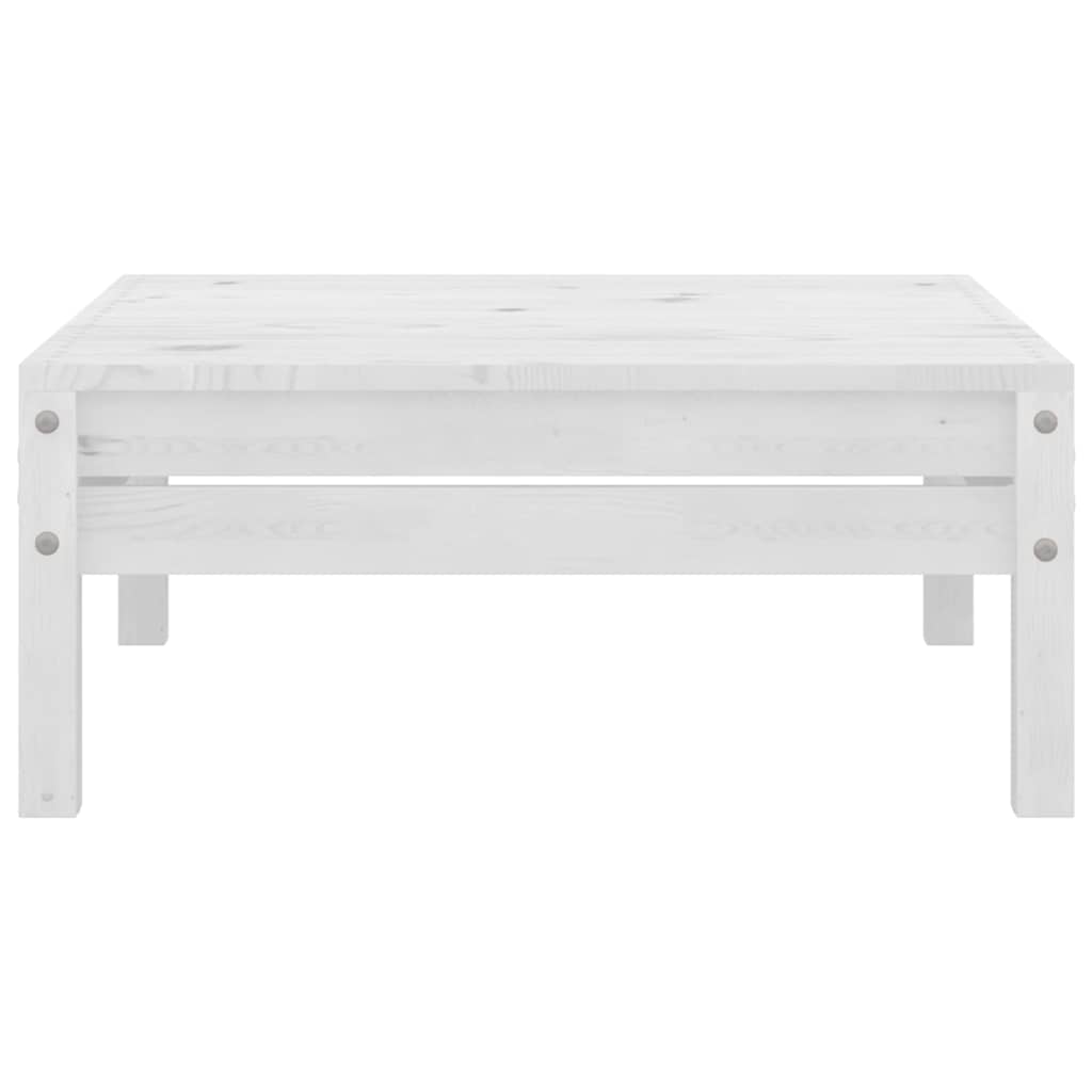 Garden Footstool | | Solid Pine Wood | Medium | Modular | Footstool