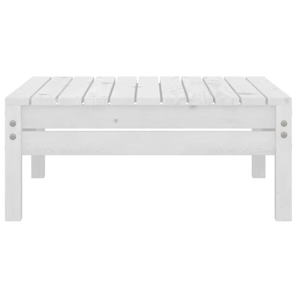 Garden Footstool | | Solid Pine Wood | Medium | Modular | Footstool