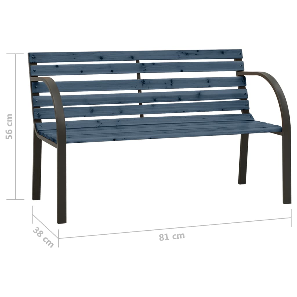 Children Garden Bench 81 Cm Chinese Fir Wood