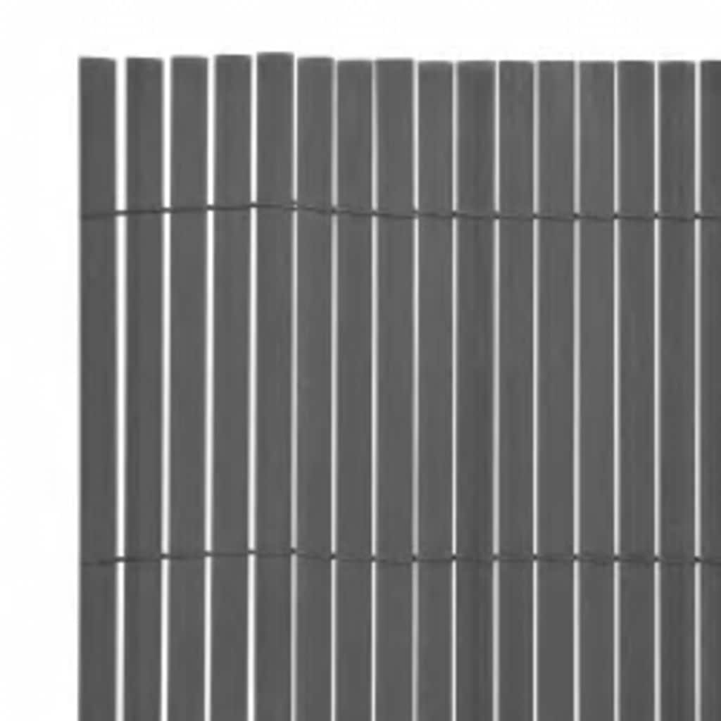 Double-Sided Garden Fence