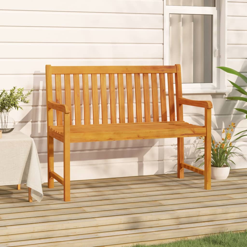 Garden Bench 219 Cm Solid Acacia Wood