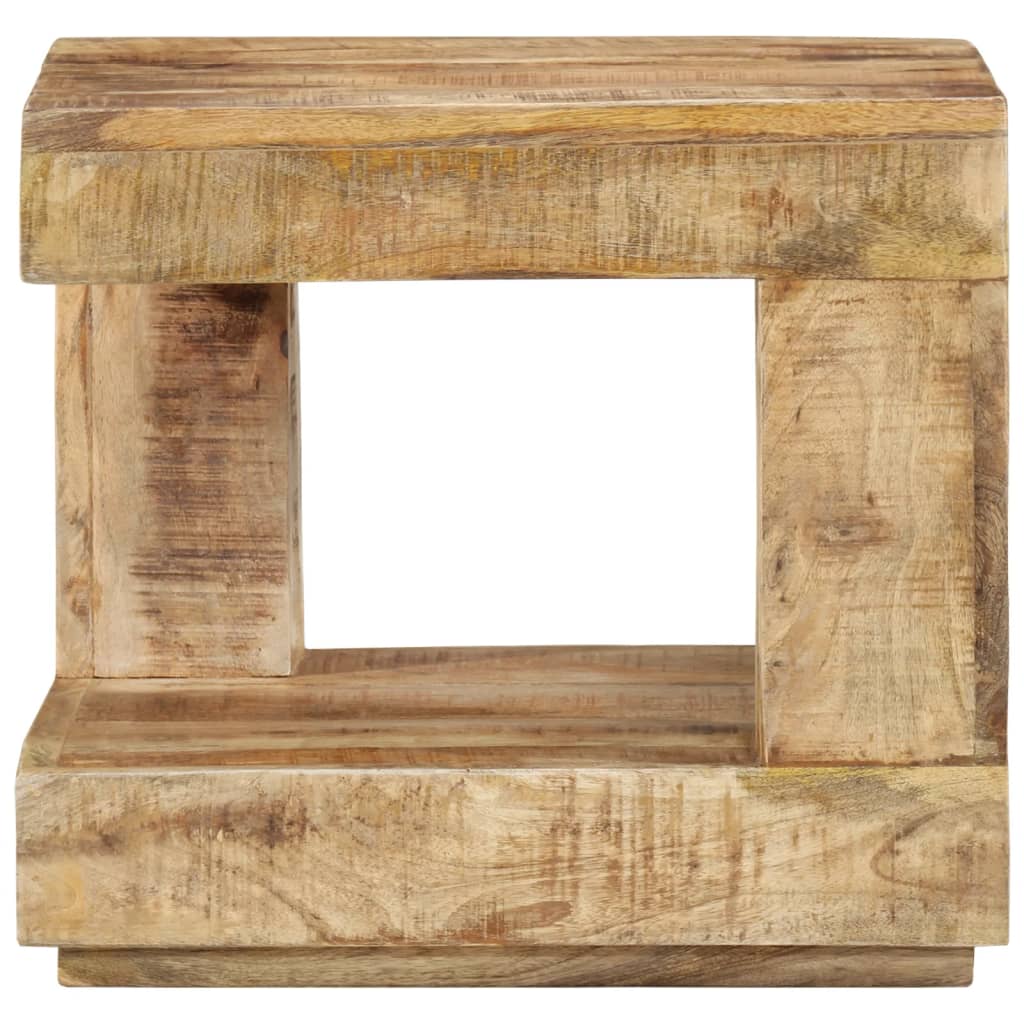 Coffee Table 45X45X40 Cm Solid Wood Mango