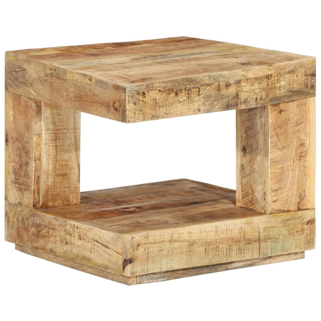 Coffee Table 45X45X40 Cm Solid Wood Mango