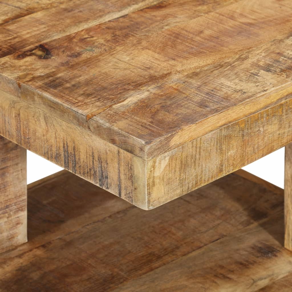Coffee Table 45X45X40 Cm Solid Wood Mango