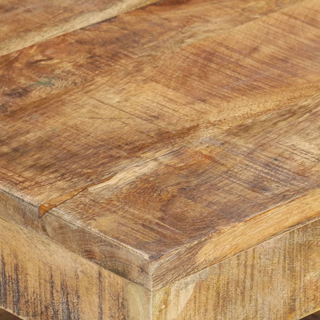 Coffee Table 45X45X40 Cm Solid Wood Mango