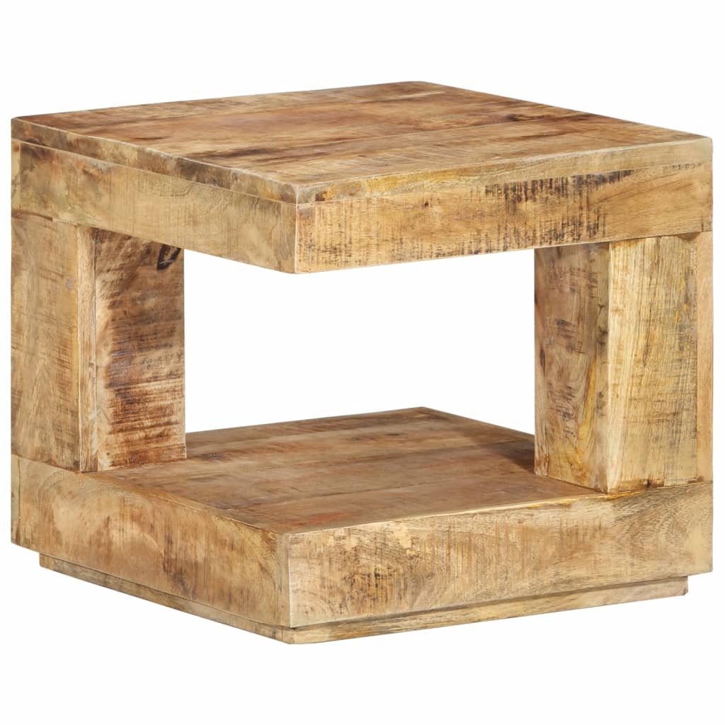 Coffee Table 45X45X40 Cm Solid Wood Mango