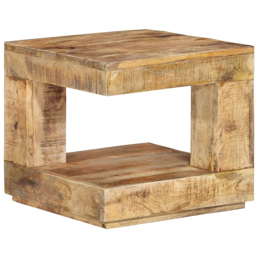 Coffee Table 45X45X40 Cm Solid Wood Mango