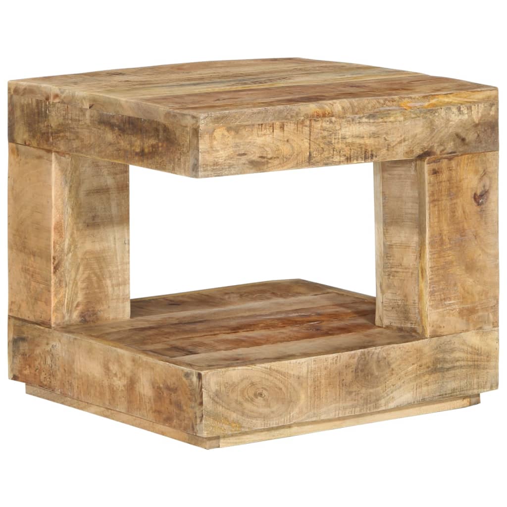 Coffee Table 45X45X40 Cm Solid Wood Mango