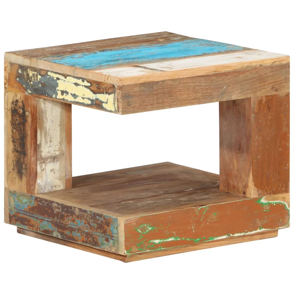 Coffee Table 45X45X40 Cm Solid Wood Mango