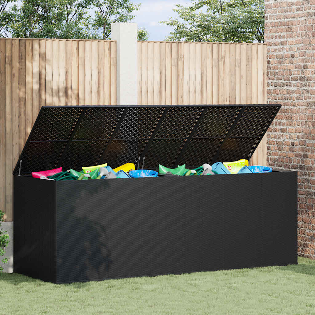 Garden Cushion Box Pe Rattan