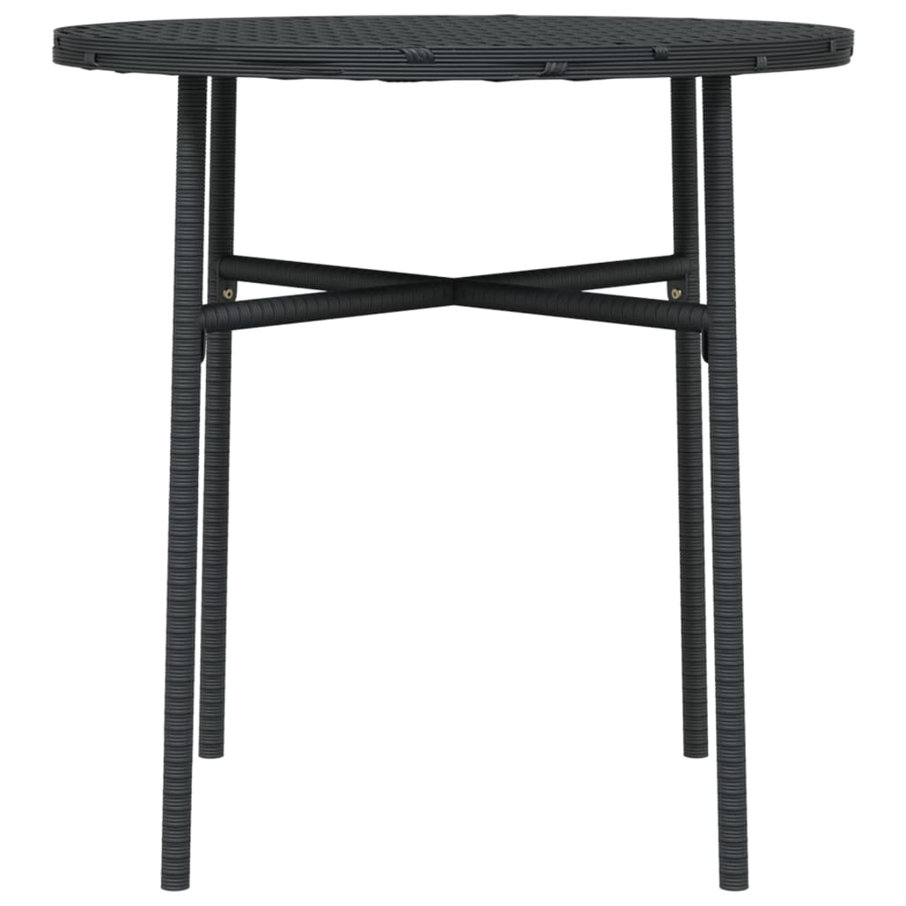 Tea Table 45 Cm Poly Rattan