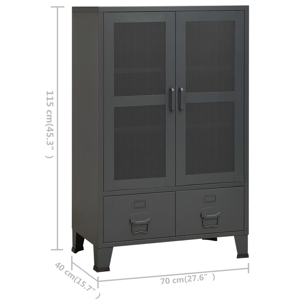 Industrial Storage Chest Metal