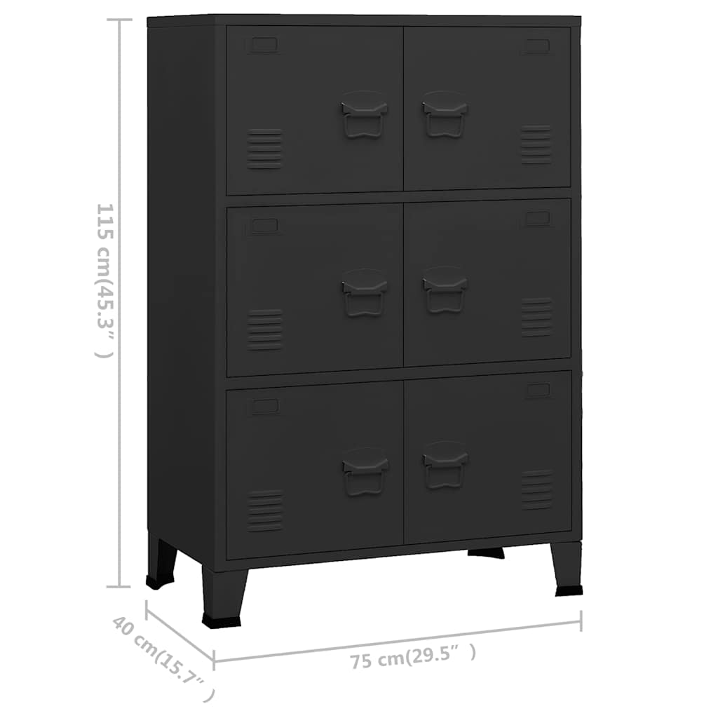 Industrial Storage Chest 75X40X Metal