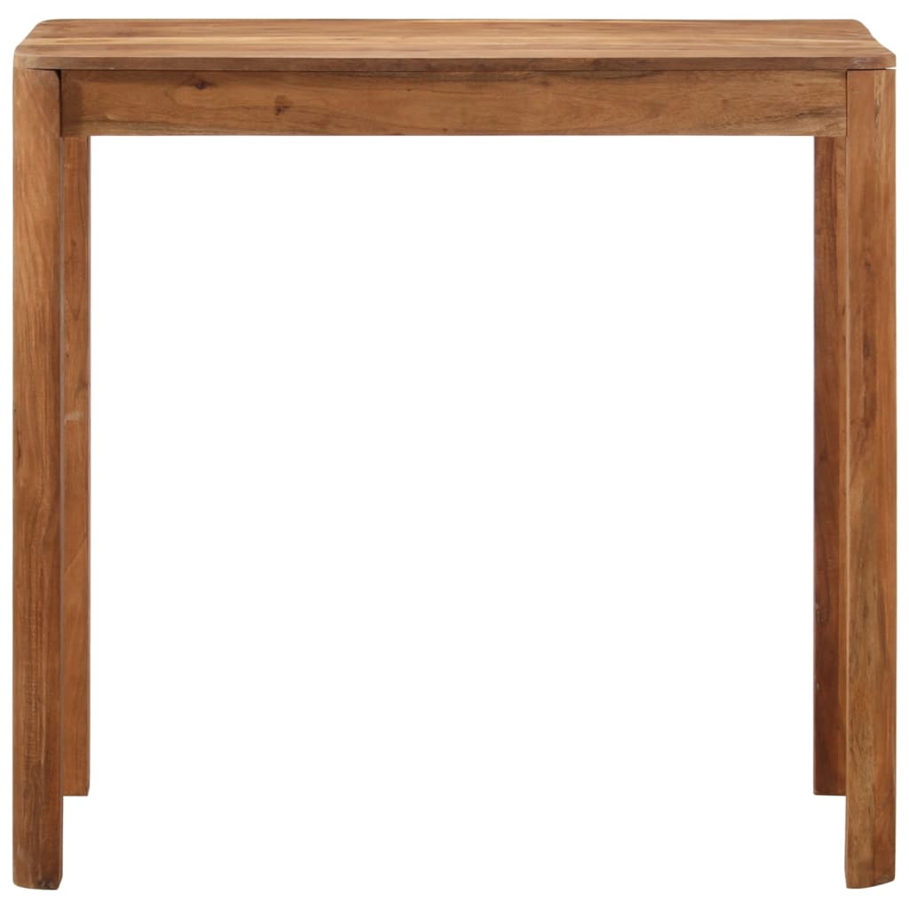 Bar Table Solid Wood Acacia With Honey Finish
