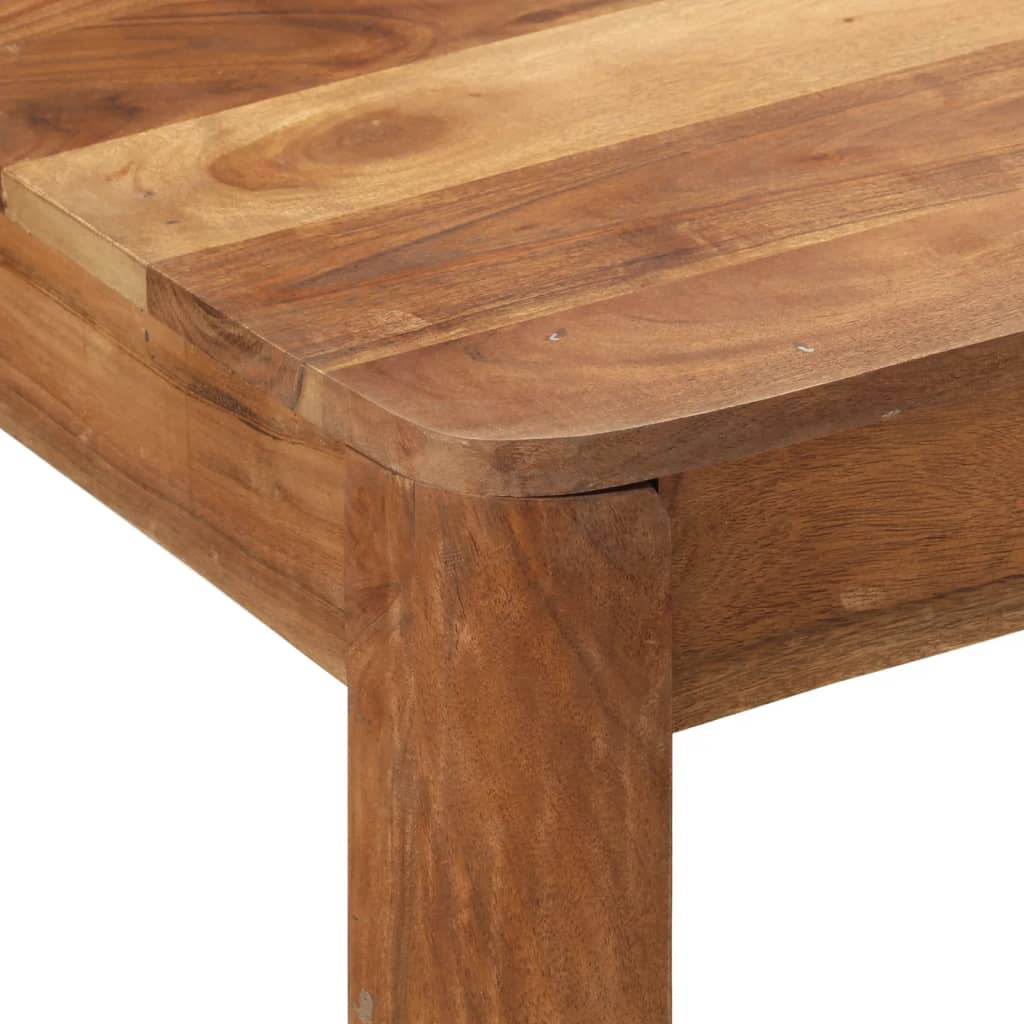 Bar Table Solid Wood Acacia With Honey Finish