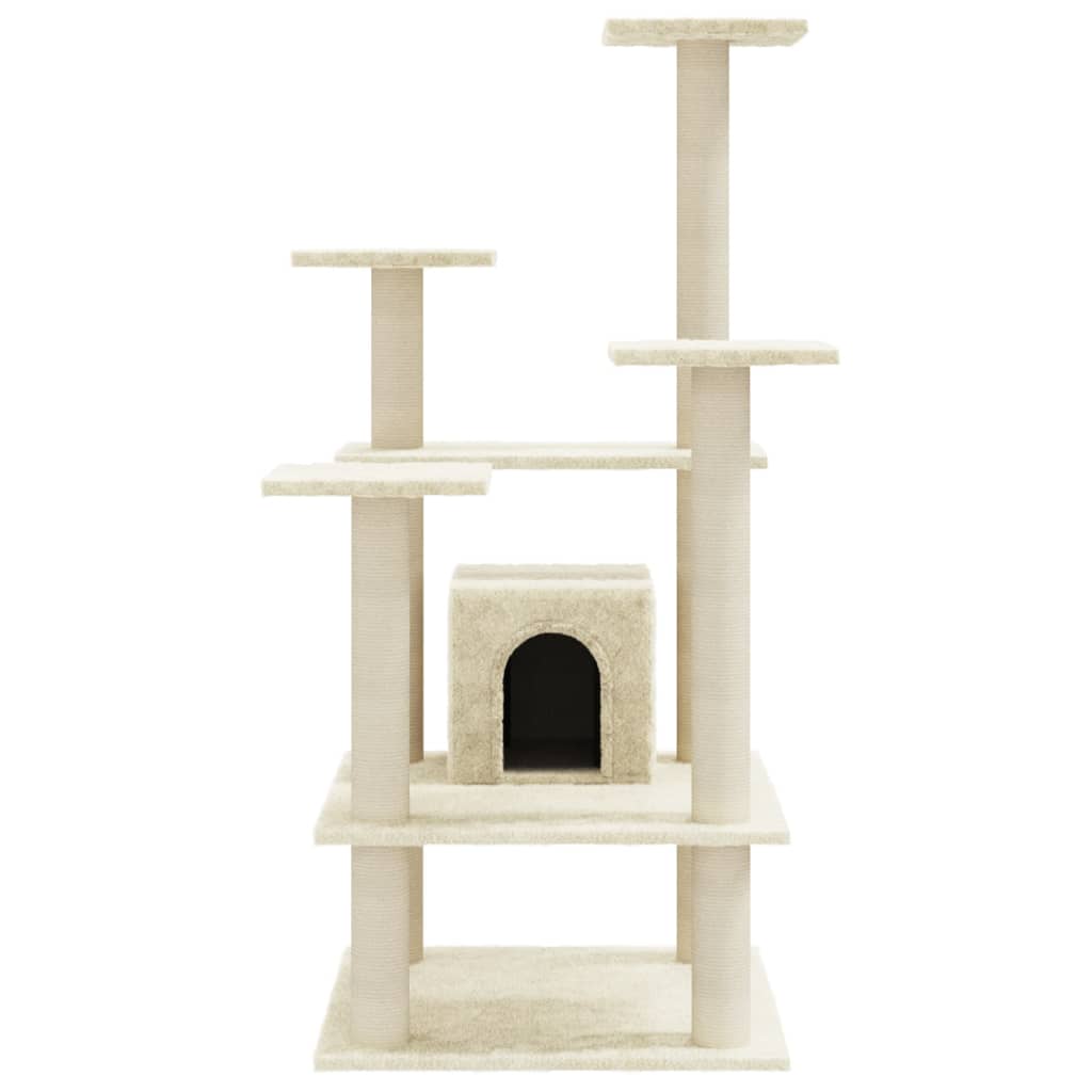 Cat Tree With Sisal Scratching Posts 110 Cm