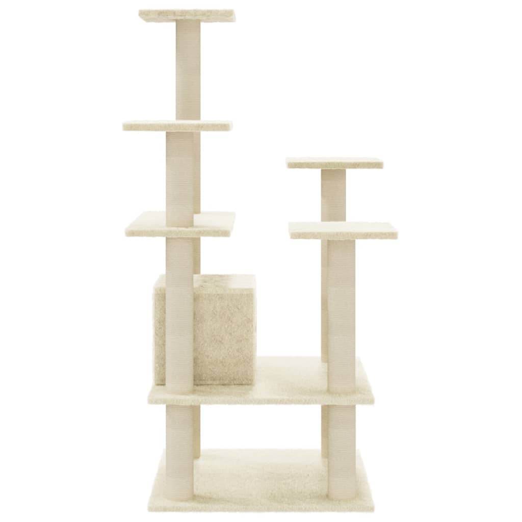 Cat Tree With Sisal Scratching Posts 110 Cm