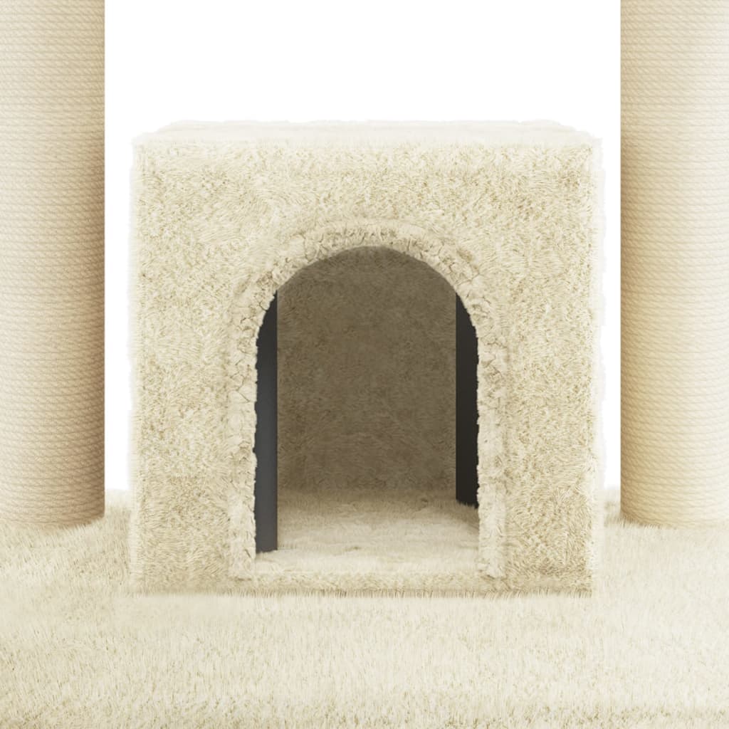 Cat Tree With Sisal Scratching Posts 110 Cm