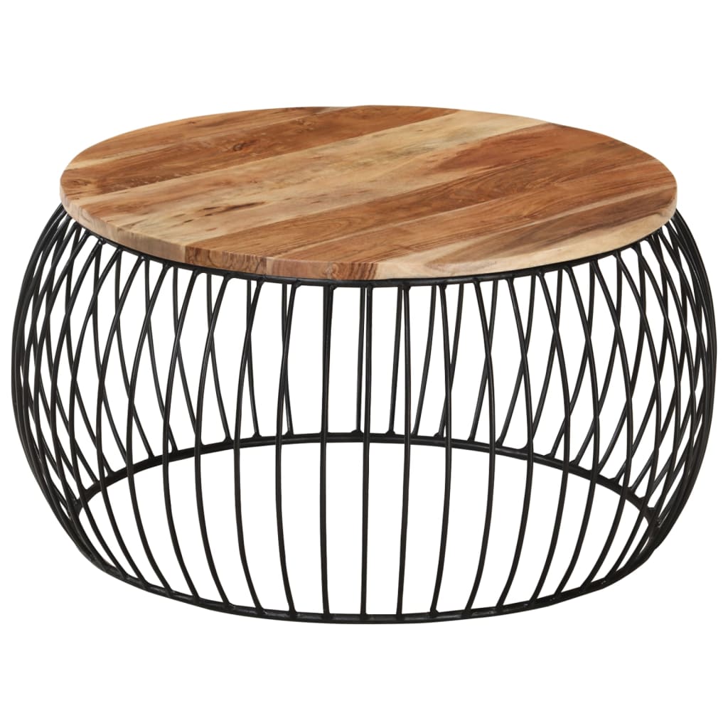 Coffee Table | Multicolour | Reclaimed Wood And Iron | Medium | Durable